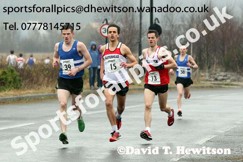 Mens relay, Elswick Harriers Relays, Newburn, Newcastle. Photo: David T. Hewitson/Sports for All Pics